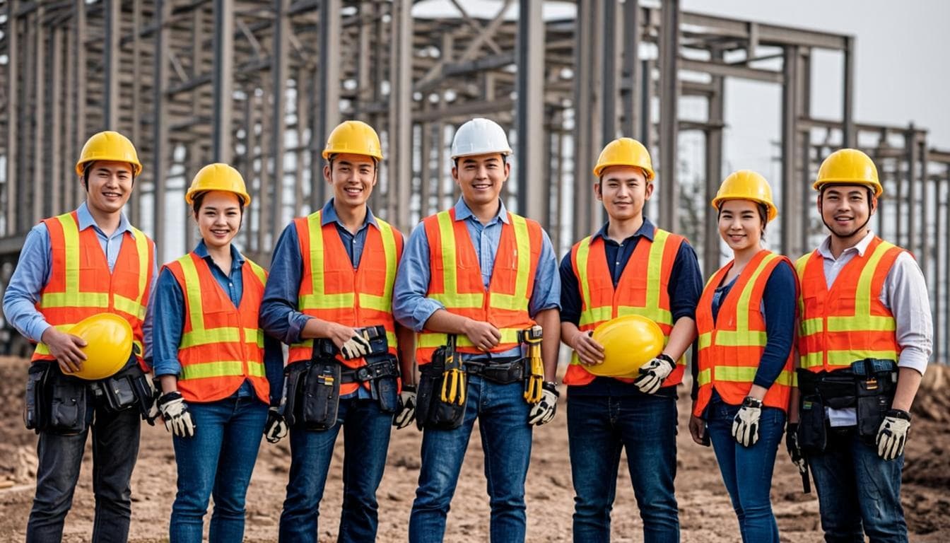 Equipo de Alfa: Estructuras Metálicas en obra